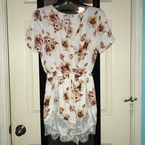 Floral romper